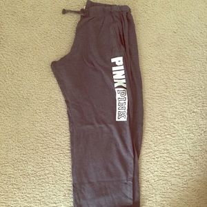 PINK boyfriend sweatpants